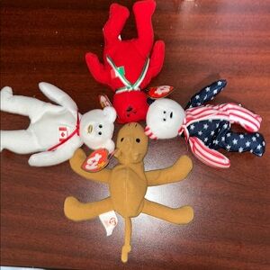 Ty Teenie Beanie Babies 90s McDonald’s, The Dog golden retriever 2004